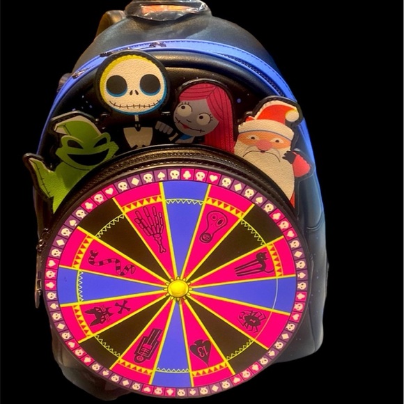 Lounge fly nightmare before Christmas mini backpack new with tags. Cosplay. - Picture 1 of 12